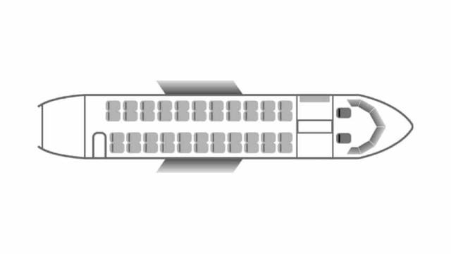 ATR 42-500 Seating Diagram