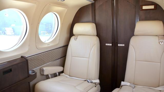 Beechcraft King Air Seating Front View