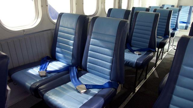 Twin Otter Seating Side View
