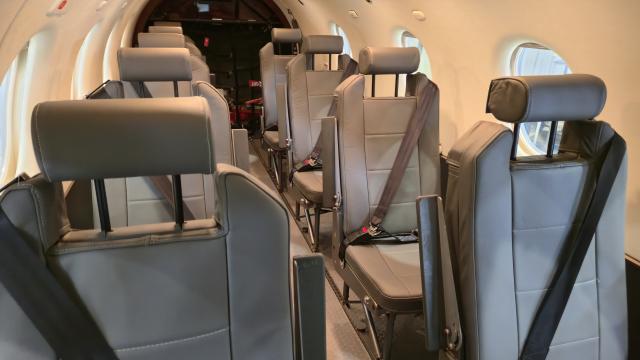Pilatus PC-12 interior