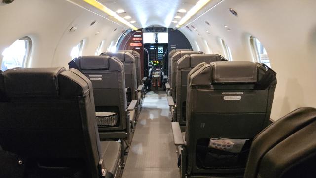 Pilatus PC-12 interior