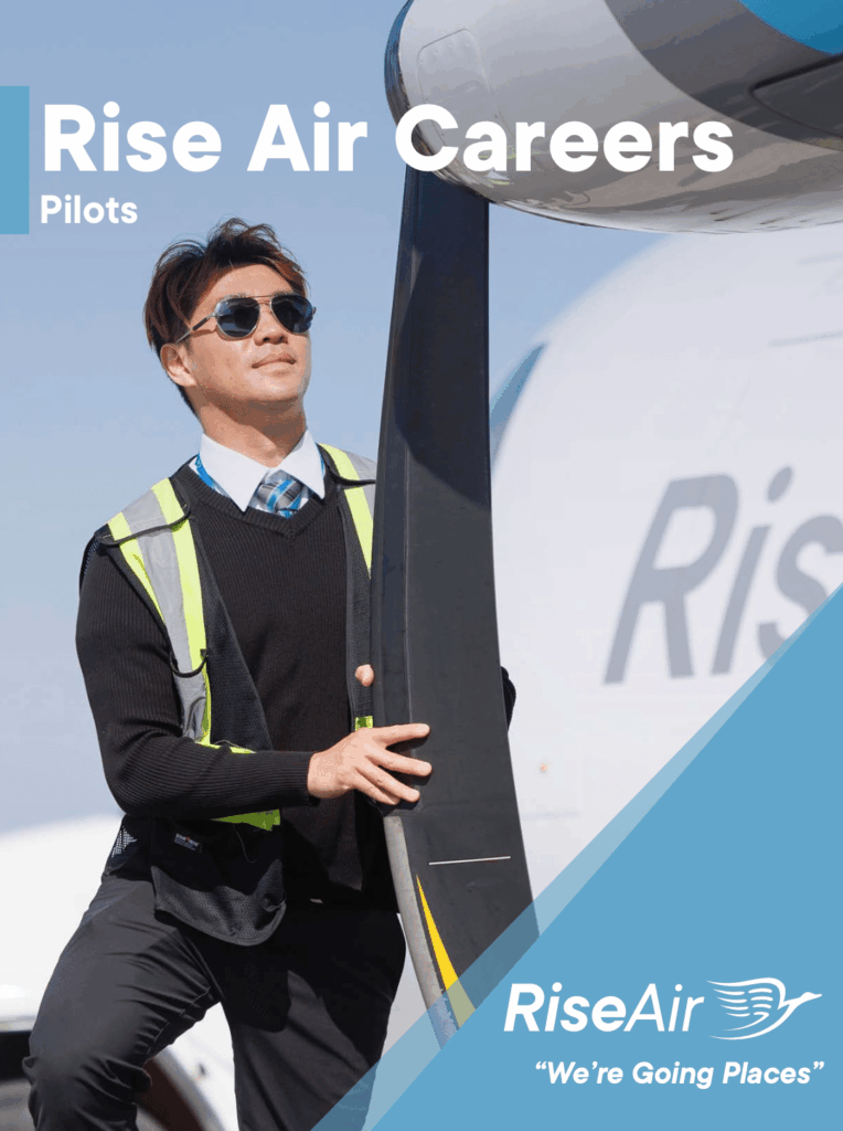 Rise Air pilot recruitment booklet