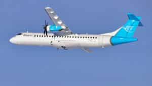 ATR 72 600 flying